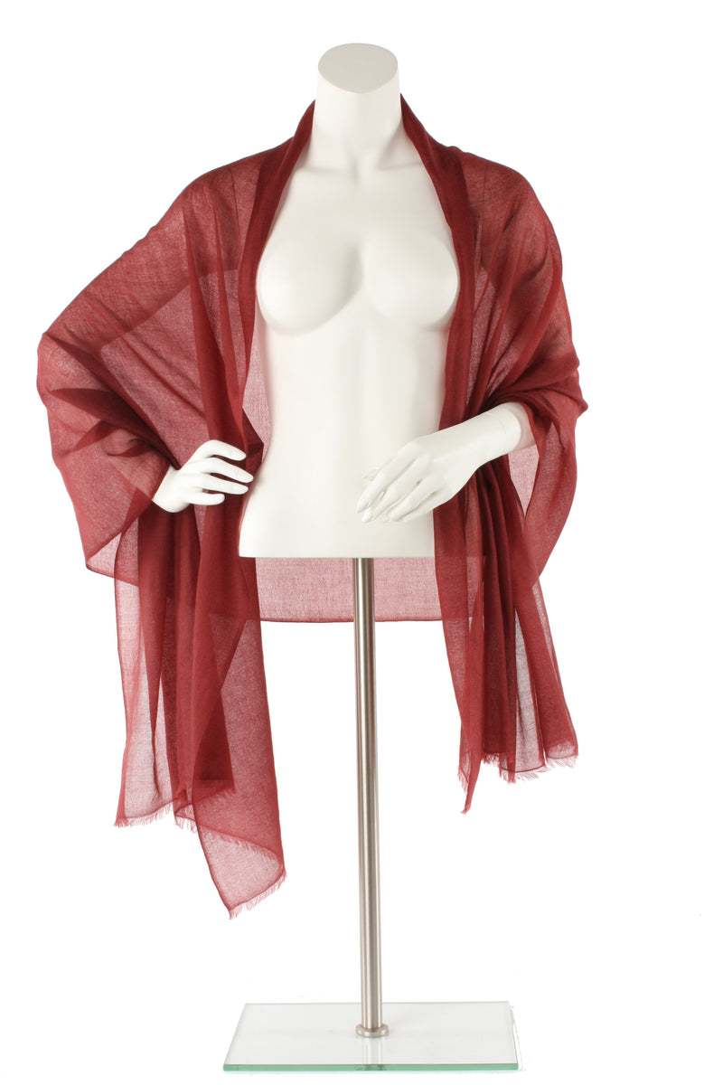 Auburn Luxe Cashmere Oversized Scarf