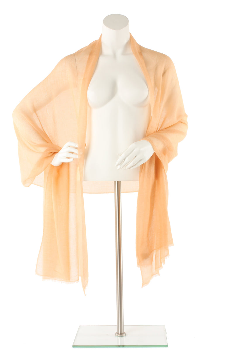 Gold Luxe Cashmere Oversized Scarf