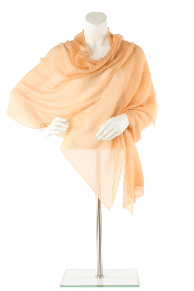 Gold Luxe Cashmere Oversized Scarf