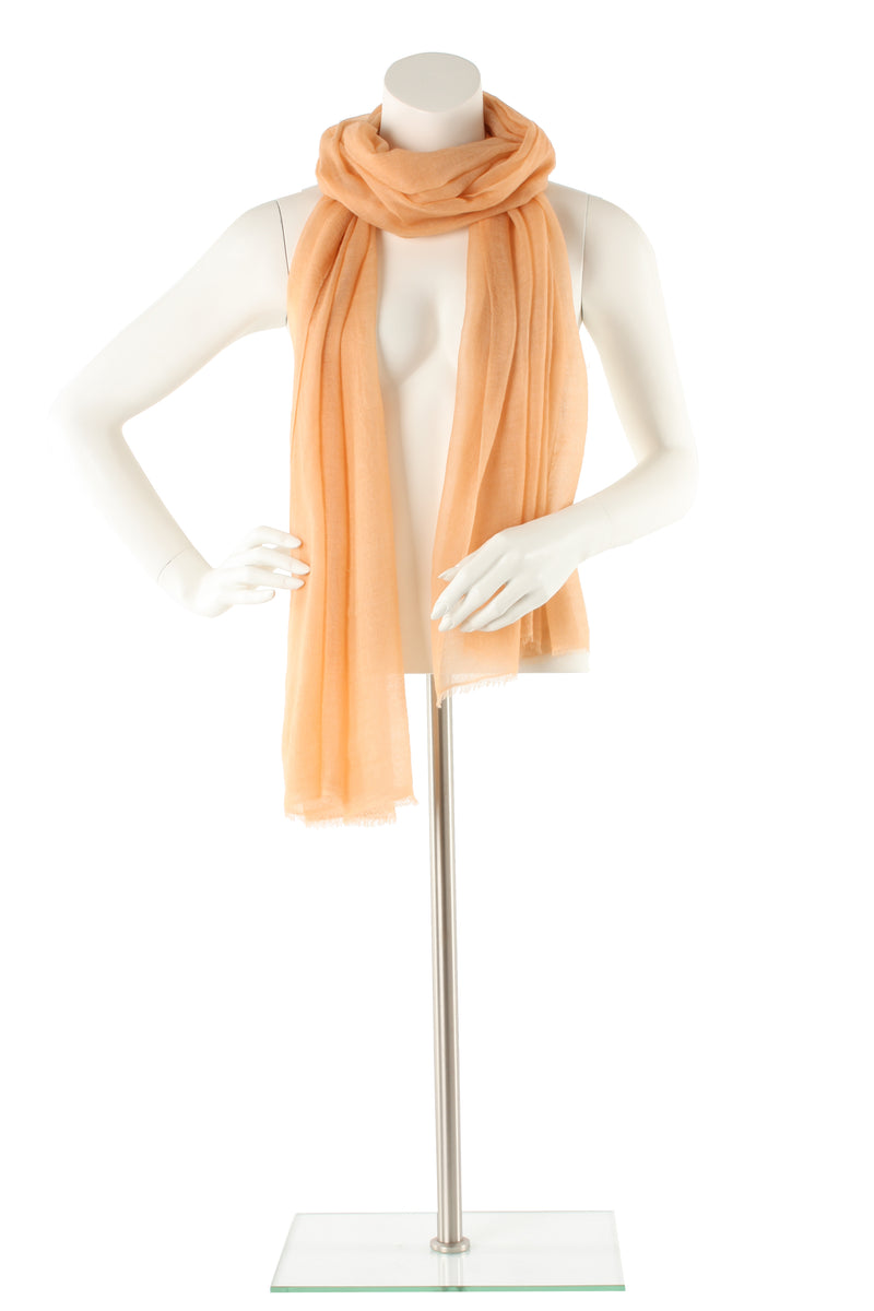 Gold Luxe Cashmere Oversized Scarf