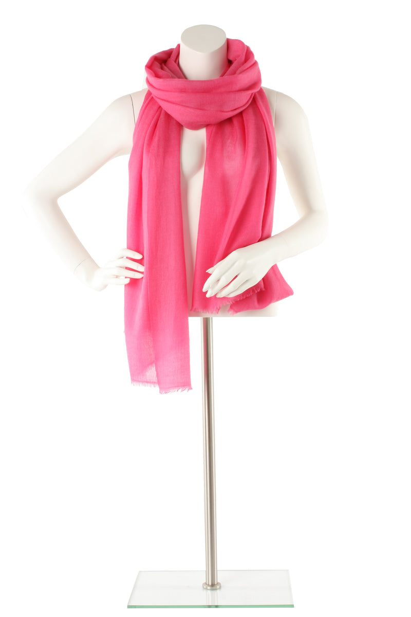 Musk Pink Luxe Cashmere Oversized Scarf