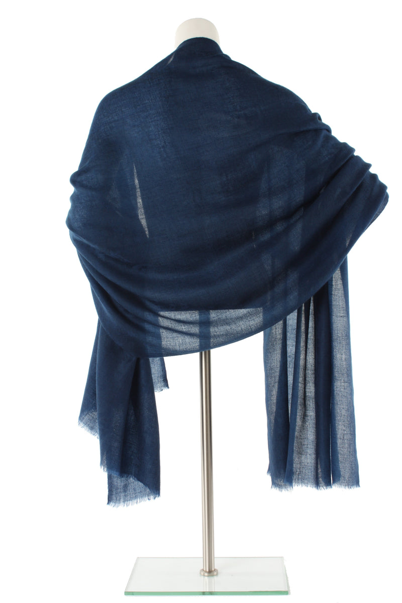 Midnight Luxe Cashmere Oversized Scarf