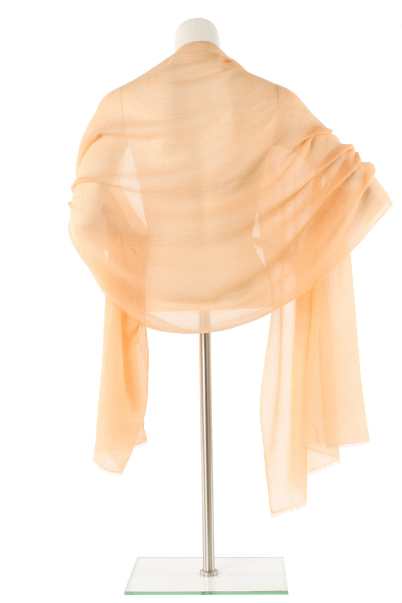 Gold Luxe Cashmere Oversized Scarf