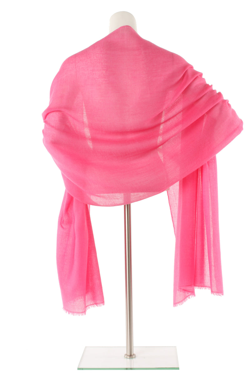 Musk Pink Luxe Cashmere Oversized Scarf