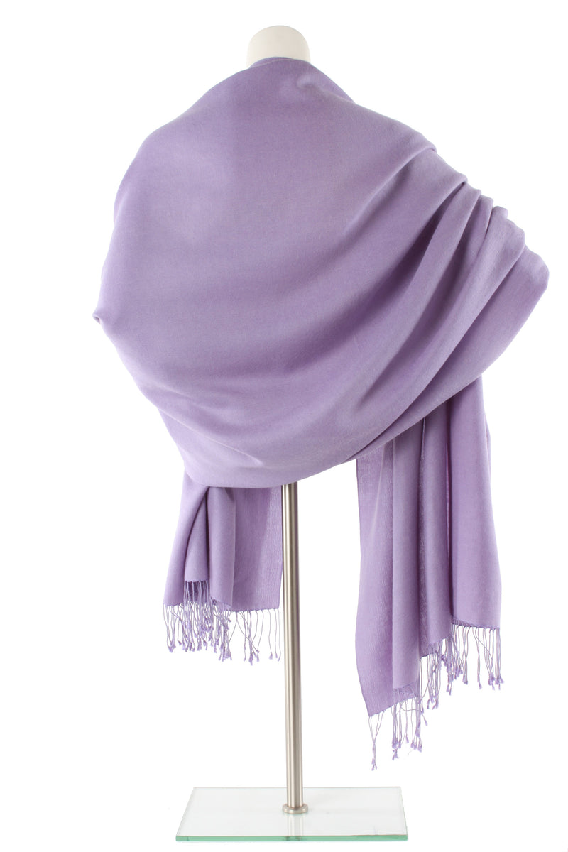 Jacaranda Cashmere and Silk Wrap