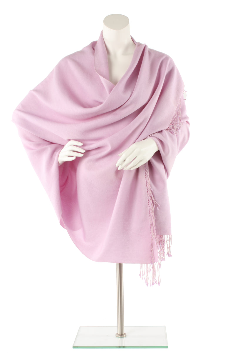 Orchid Cashmere and Silk Wrap