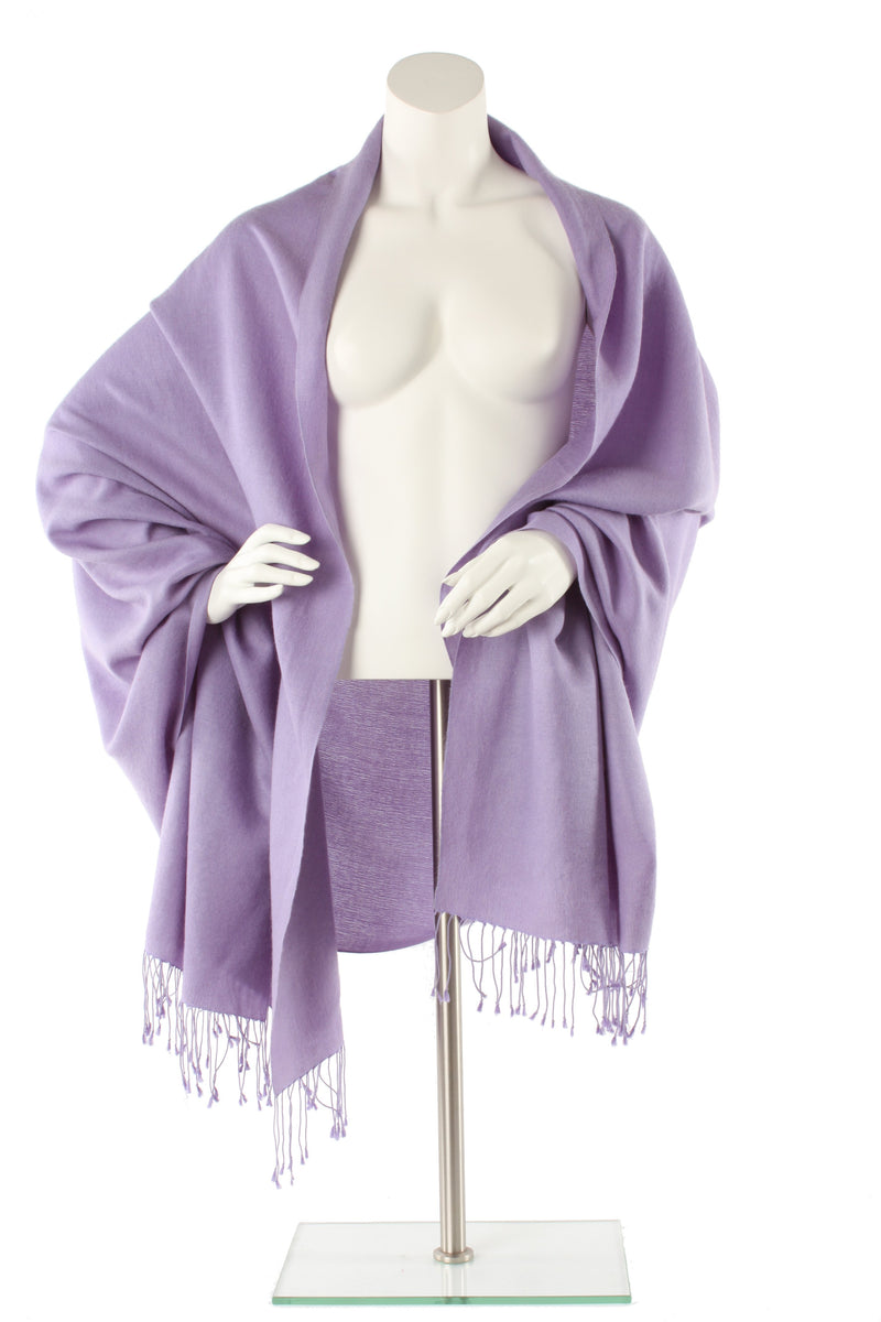 Jacaranda Cashmere and Silk Wrap