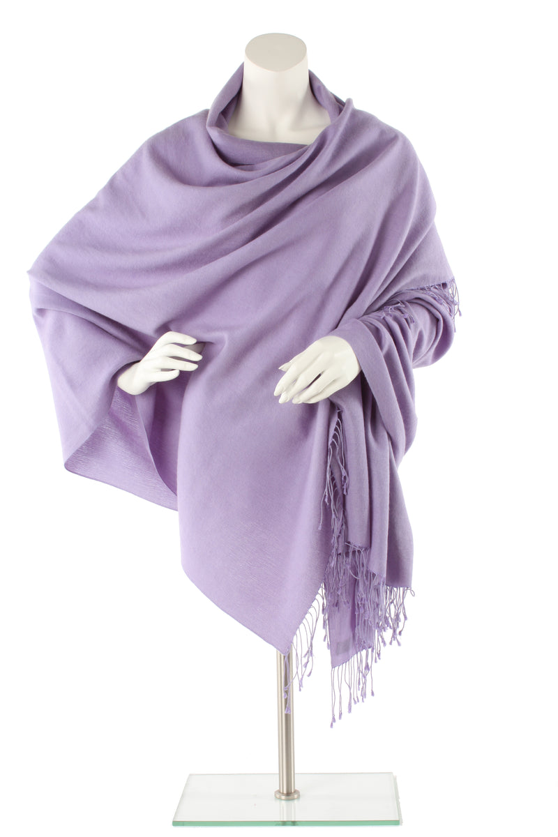 Jacaranda Cashmere and Silk Wrap