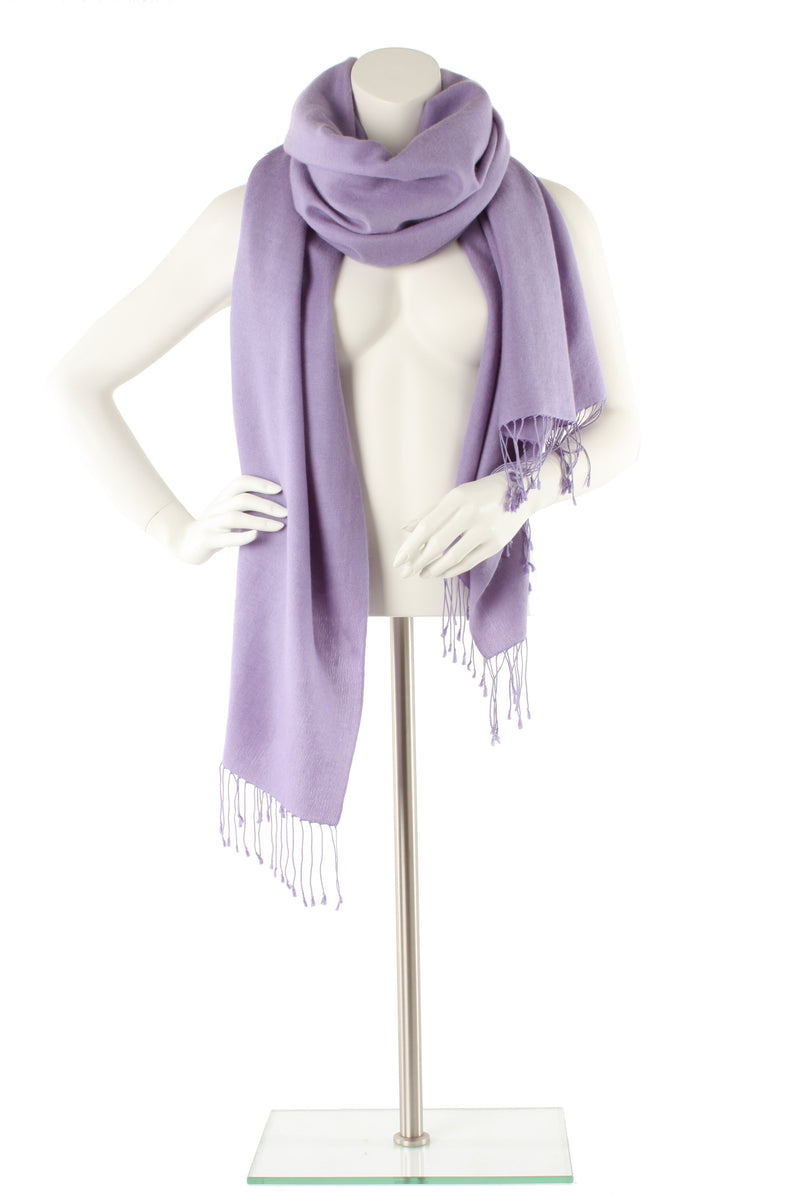 Jacaranda Cashmere and Silk Wrap