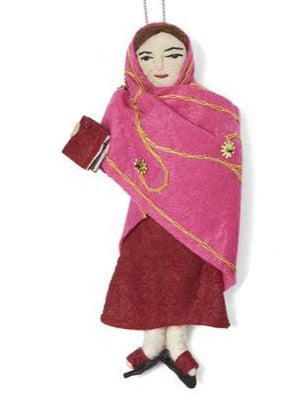 Malala Yousafzai Ornament