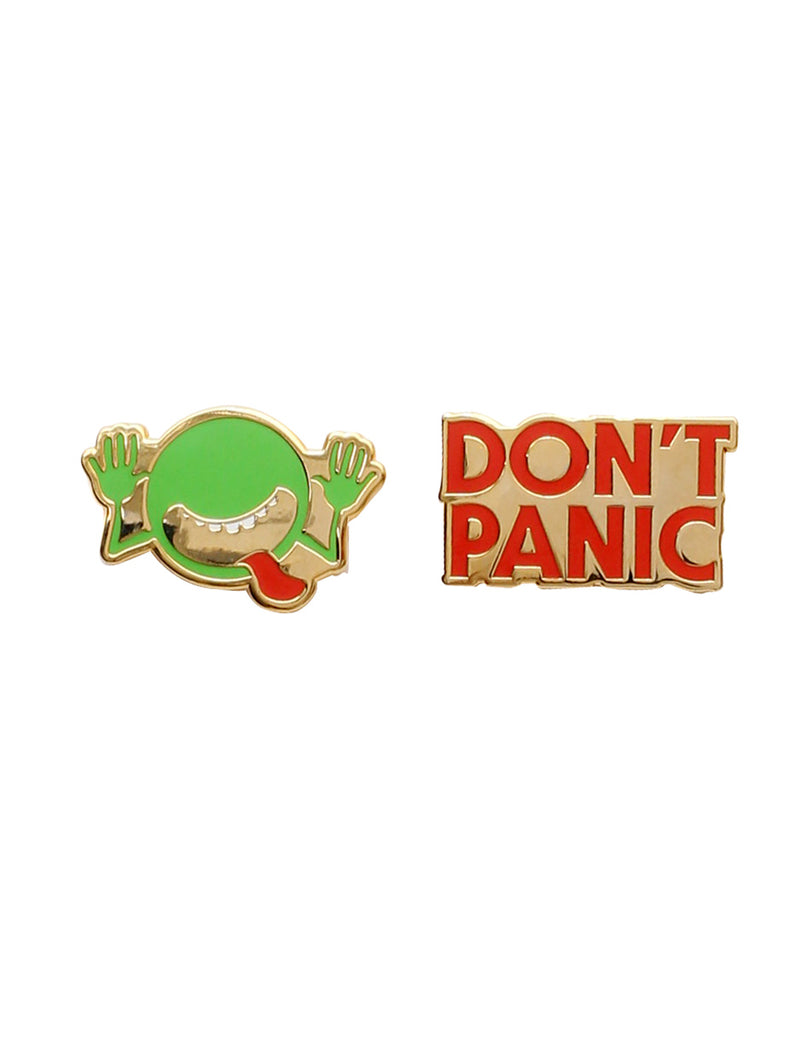 Hitchhiker's Guide to the Galaxy Enamel Pin Set