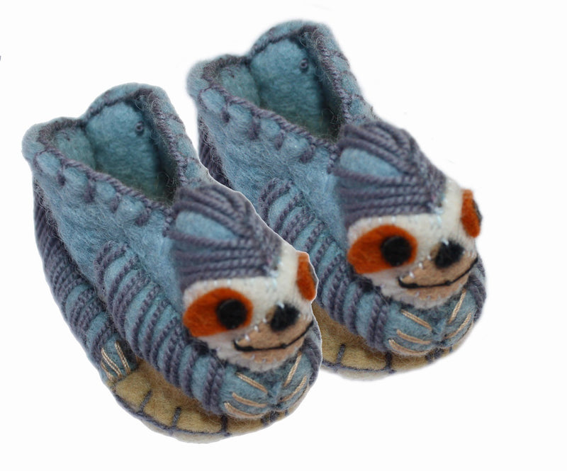 Sloth Baby Booties