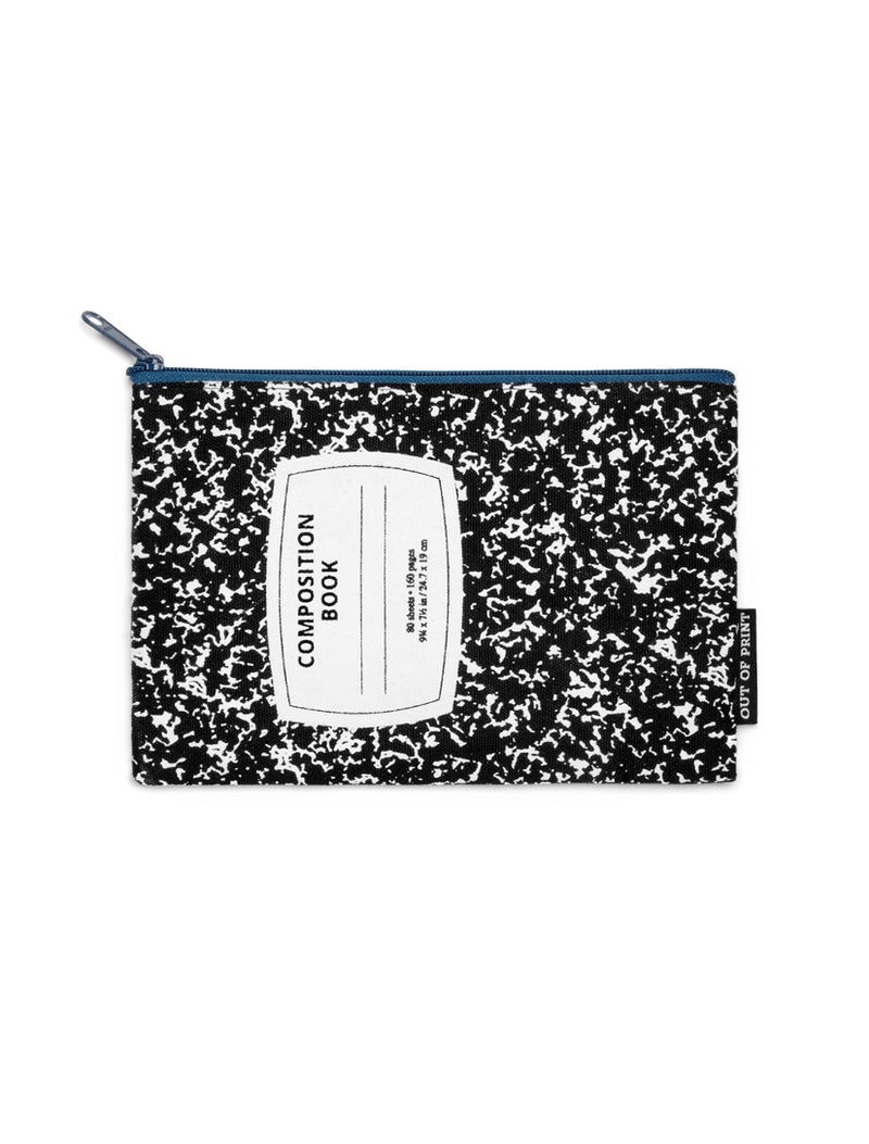 Composition Notebook Zipped Pouch