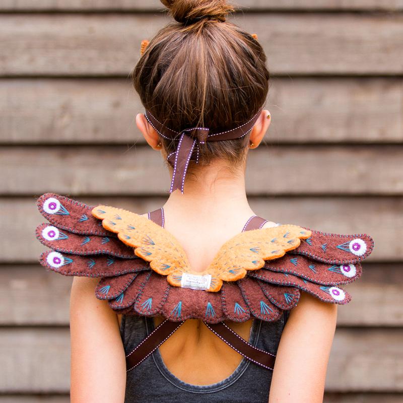 Owl Headdress and Wings