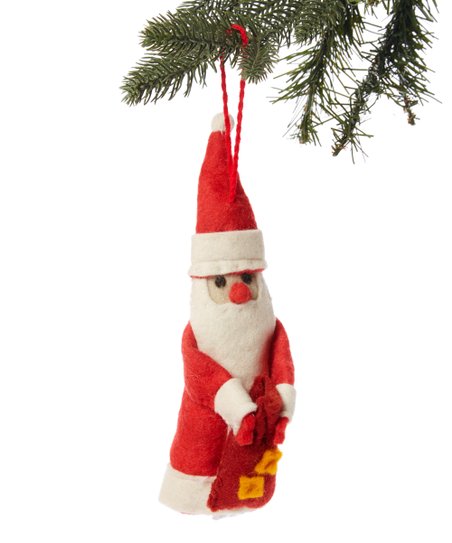 Santa Ornament