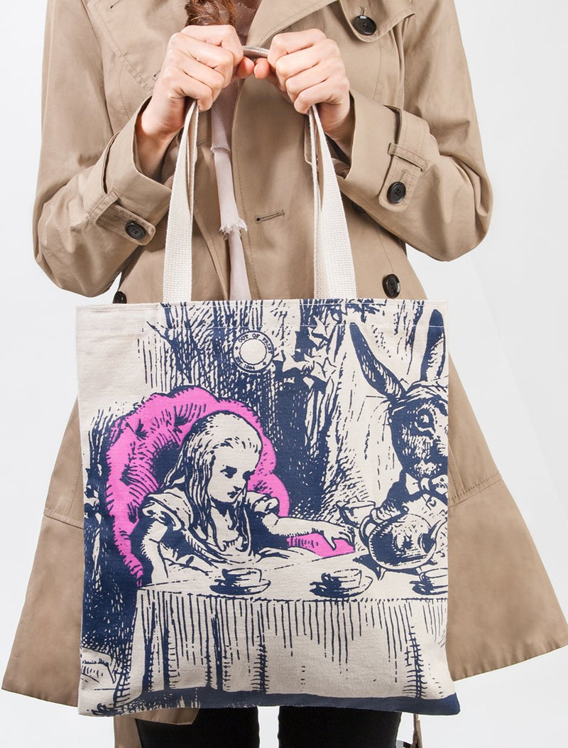 Alice In Wonderland Tote Bag