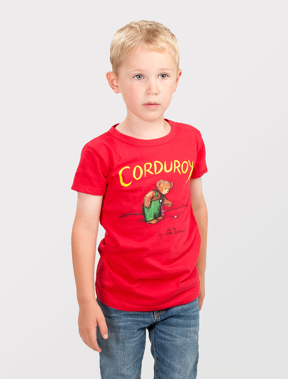 Corduroy Bear Kids Tee