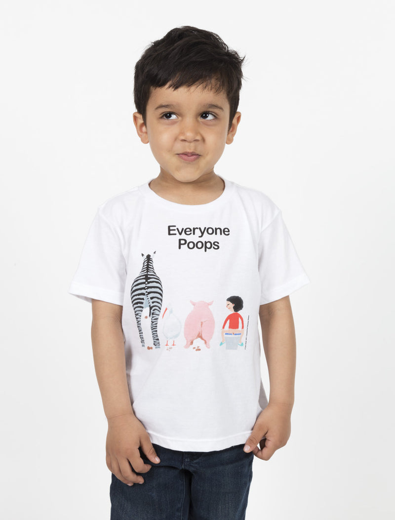 Everyone Poops Kids Tee